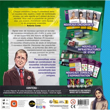 Extension Stade - Eleven - Un jeu - Iello