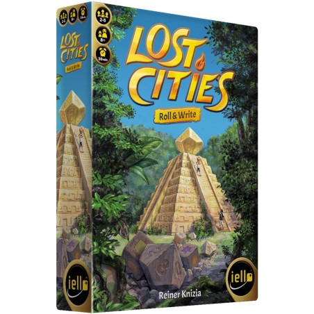 Lost Cities : Roll & Write - Jeux de société - Iello