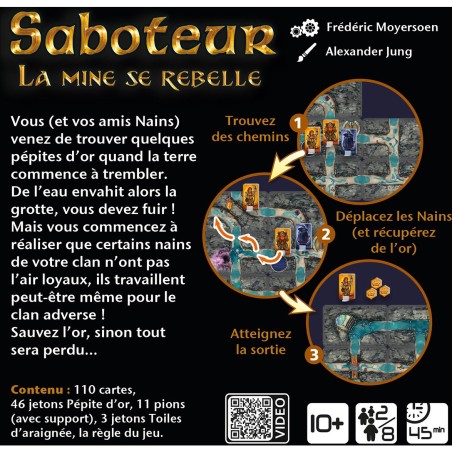 Saboteur : La Mine se Rebelle - Jeux de société - Gigamic