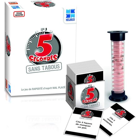 5 Secondes Sans Tabous - Jeux de société - Megableu