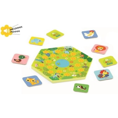 Memo Meuh - Jeux de société Enfants - Djeco