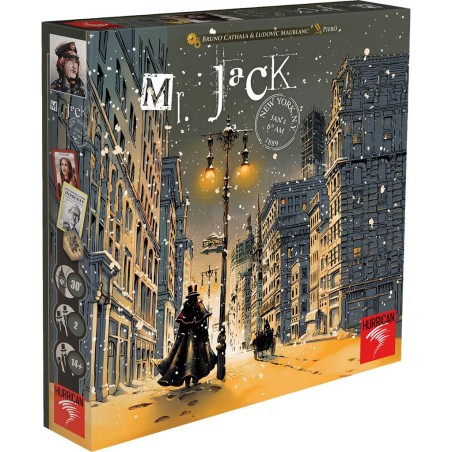 Mr Jack - New York - Jeux de Réflexion - 2 Joueurs - Hurrican Games