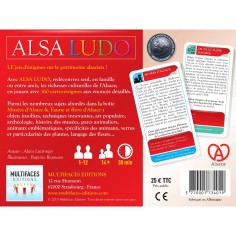Alsa Ludo Musées d’Alsace & Faune et flore d’Alsace - Jeu de société - Multifaces Editions 2