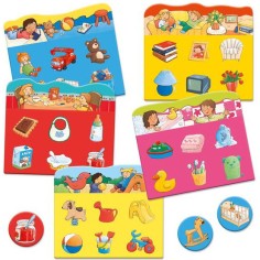 Loto de la maison 30 pièces - jeu éducatif enfant - Djeco 2