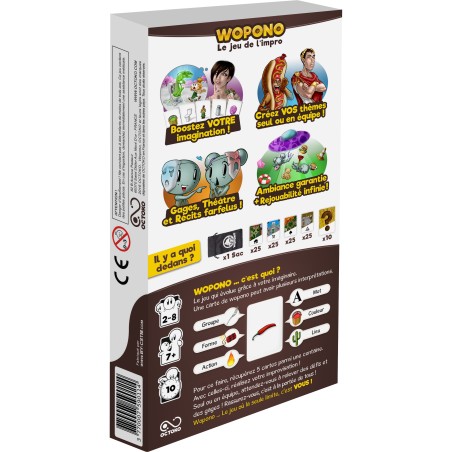 Wopono Mini - Jeux de société - Octoko
