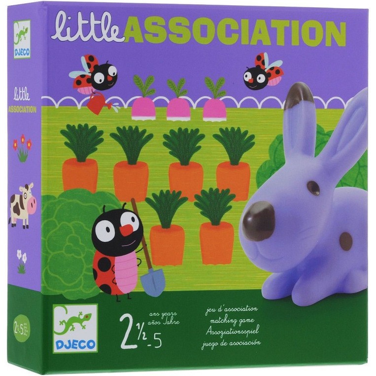 Jeu Little association Jeu des petits De 2 à 5 ans Djeco