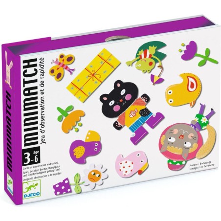 Jeux de Cartes - MiniMatch - Jeu de société - Djeco