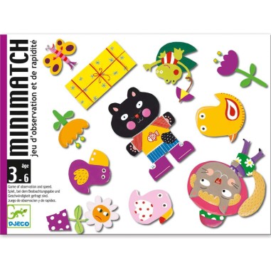 Jeux de Cartes - MiniMatch - Jeu de société - Djeco