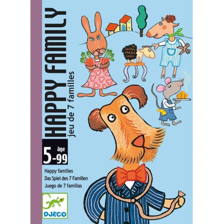Jeux de Cartes - Happy Family - Jeu de société - Djeco