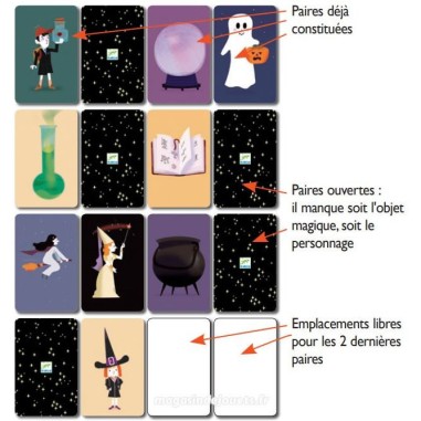 Magic school - jeu de cartes coopératif - Djeco