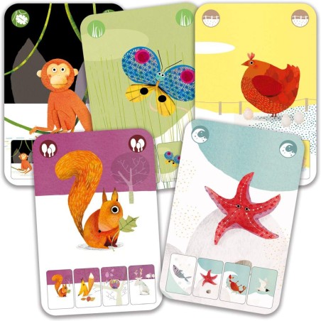 Jeux de Cartes - Mini Nature - Jeu de société - Djeco