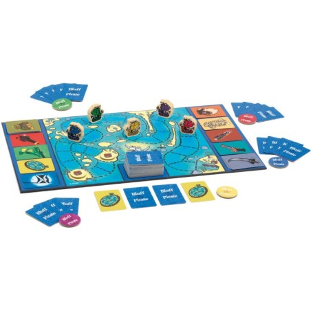 Bluff pirate - jeu de stratégie et de bluff - Djeco