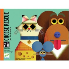 Cheese rescue - jeu de cartes et de stratégie - Djeco