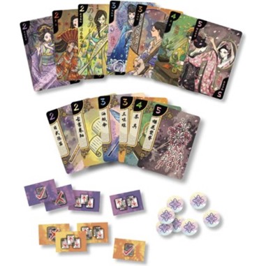 Jeu Hanamikoji - Jeu de société 2 joueurs - Iello