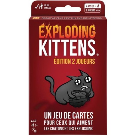 : édition 2 joueurs - Jeux de société - Exploding Kittens