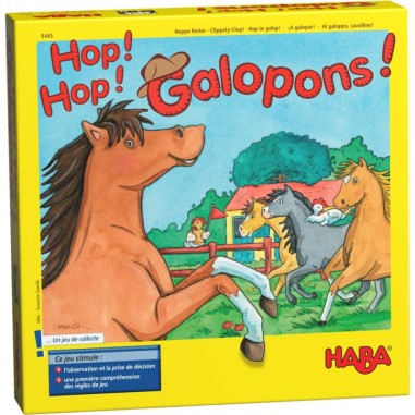 Hop! Hop! Galopons! - Jeu de société - Haba