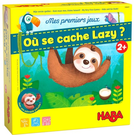 Mes Premiers Jeux – Où se cache Lazy? - Jeux enfants - Haba