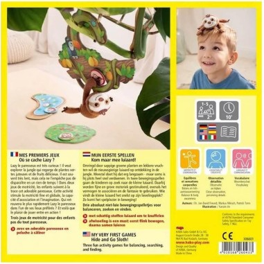 Mes Premiers Jeux – Où se cache Lazy? - Jeux enfants - Haba