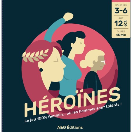 Héroïnes - A&G Editions - Jeux de société - Pixie Games