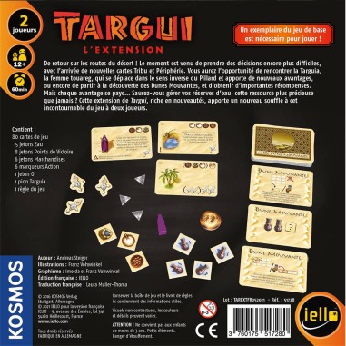 Targui Extension - Jeux de Stratégie - 2 joueurs - Iello
