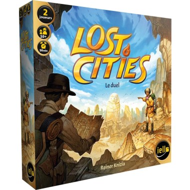 Lost Cities - Le Duel - Ex Cités Perdues - Jeux à deux - Iello