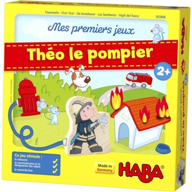 Mes premiers jeux – Théo le pompier - Un jeu - Haba