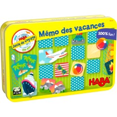 Jeux de voyage - Mémo des vacances - Haba