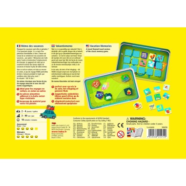 Mémo des vacances - Jeux enfants - Haba