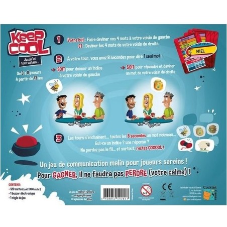 Keep Cool - Jeu de société - Cocktail Games