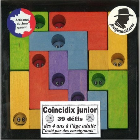 Coincidix Juinor - Casse-tête original - Création Guy Jeandel - Casse-têtes