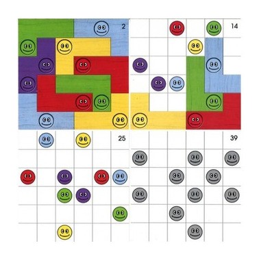 Coincidix Juinor - Casse-tête original - Création Guy Jeandel - Casse-têtes