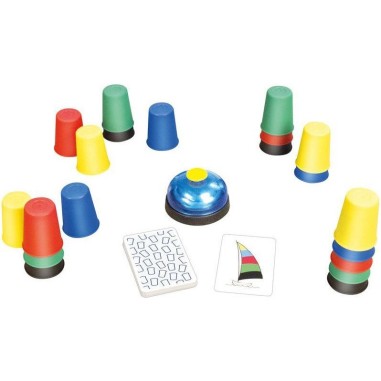 Crazy cups - jeu d'observation et de rapidité - Gigamic