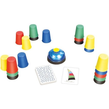 Crazy cups - jeu d'observation et de rapidité - Gigamic