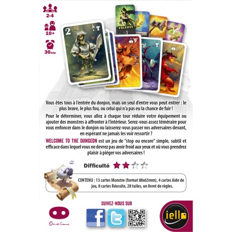 Welcome to the Dungeon - Jeu de société - Iello