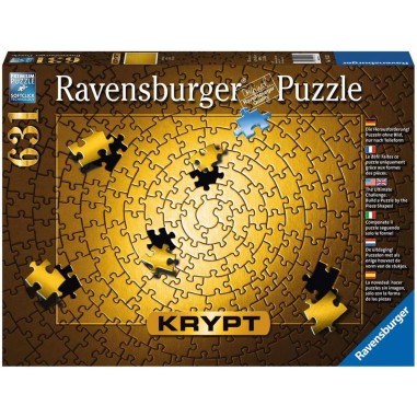 Ravensburger - Krypt Puzzle - 631p : Gold