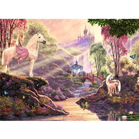 Puzzle 500 pcs : La rivière magique - Un jeu - Ravensburger