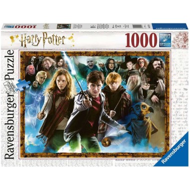 Puzzle 1000 pièces : Harry Potter et les sorciers - Ravensburger