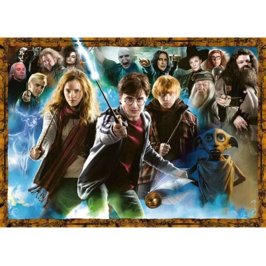 Puzzle 1000 pièces : harry potter et les sorciers - Ravensburger