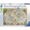 Puzzle 1500 pièces - Mappemonde en 1594 - Ravensburger