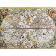 Puzzle Mappemonde 1594 - 1500 pcs - Un jeu - Ravensburger 2
