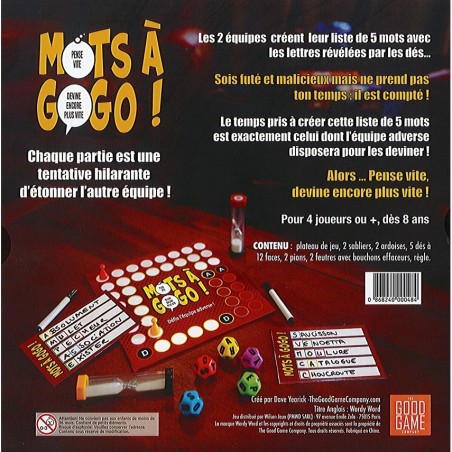 Mots a Gogo - Jeux de société - The Good Game Company