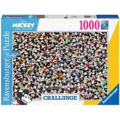 Puzzle 1000 pièces - mickey mouse - challenge puzzle - Ravensburger