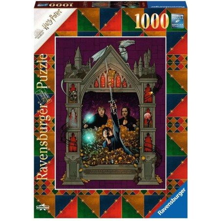 Puzzle 1000 pièces : harry potter et les reliques de la mort 2 - Ravensburger