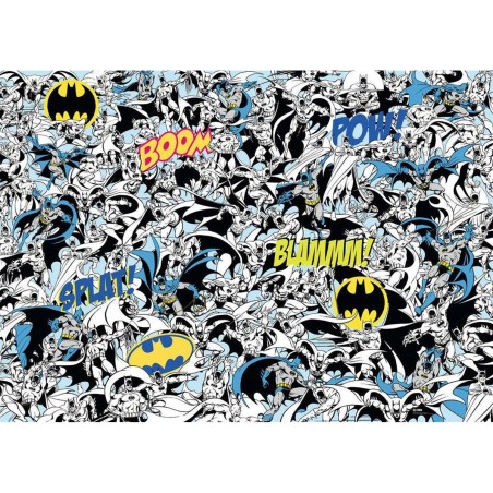 Puzzle 1000 pièces : challenge puzzle : batman - Ravensburger