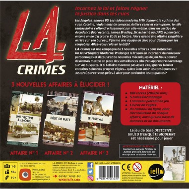 L.A. Crimes - Extension Detective - Iello