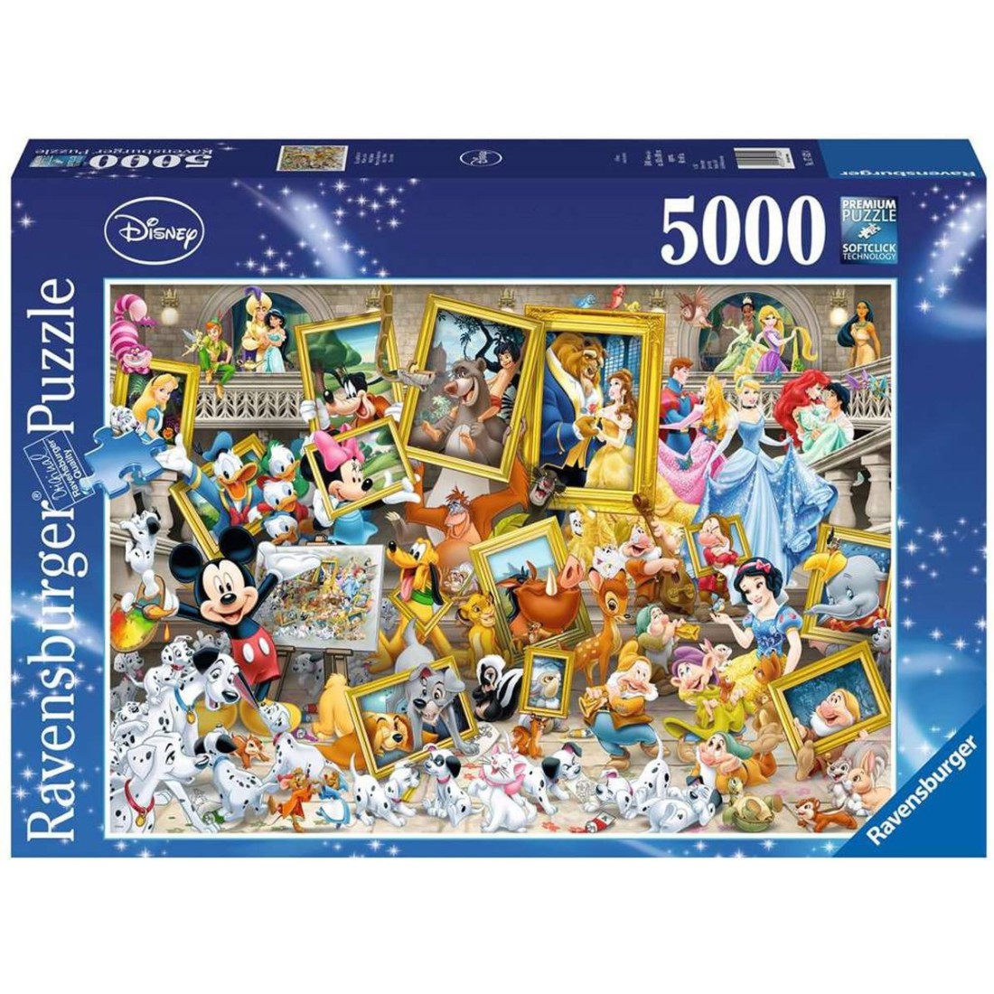 Ravensburger - Puzzle Adulte - Puzzle 5000 p - Mickey l'artiste