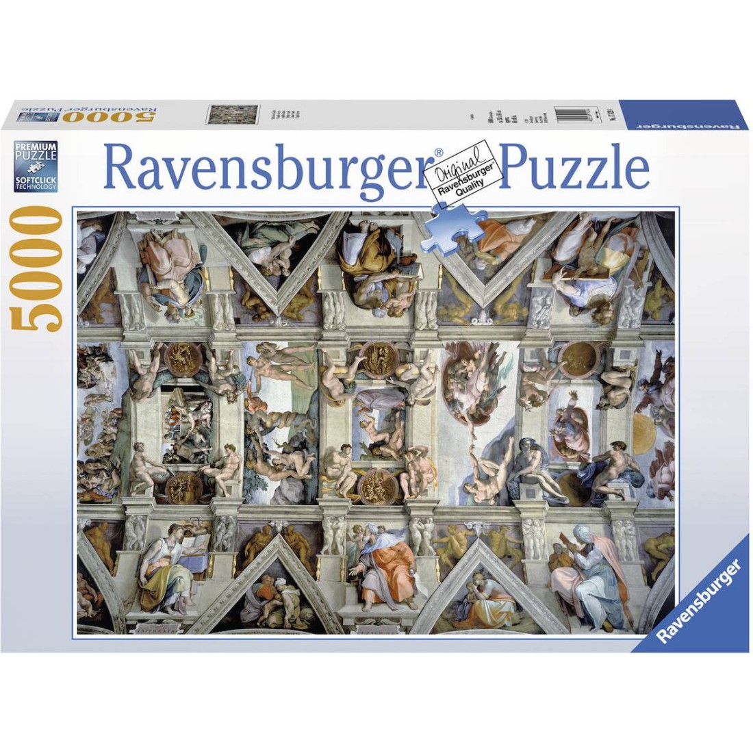 Puzzle Chapelle Sixtine - 5000 pièces - Puzzle - Ravensburger