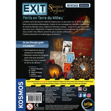 Exit : Périls en Terre du Milieu - Seigneur des Anneaux - Jeux de société - Iello