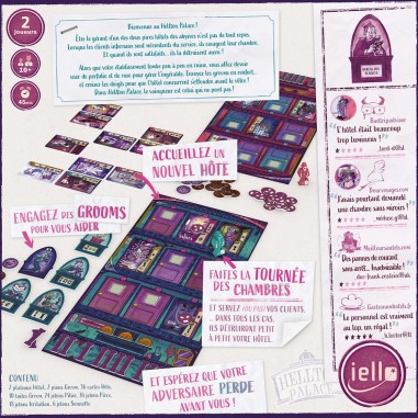 Hellton Palace - Jeu de Stratégie - 2 Joueurs - Iello