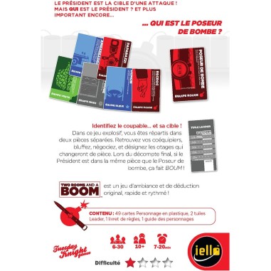 Two Rooms and a Boom - Jeux de société - Iello